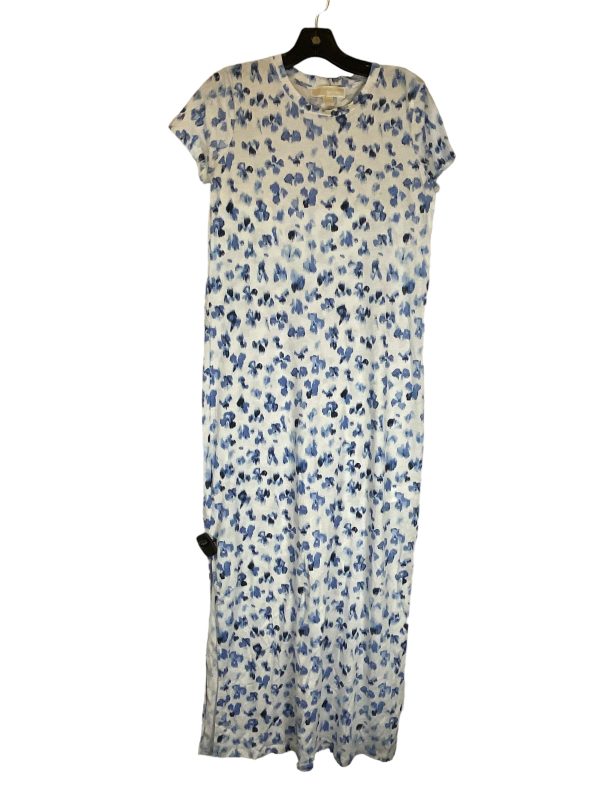 Blue Dress Casual Maxi Michael By Michael Kors, Size Xs For Cheap