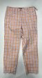 Plaid Pants Cropped Ann Taylor O, Size 6 For Cheap