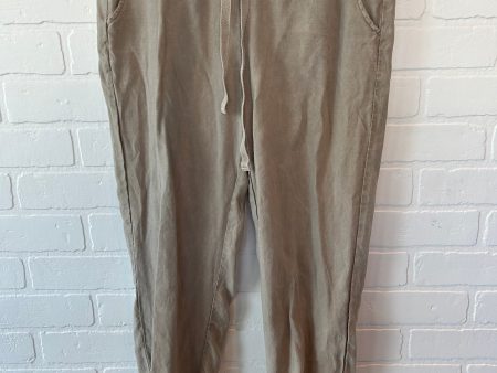 Tan Pants Lounge Cloth & Stone, Size 2 Discount