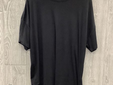 Black Top Short Sleeve Clothes Mentor, Size L For Discount