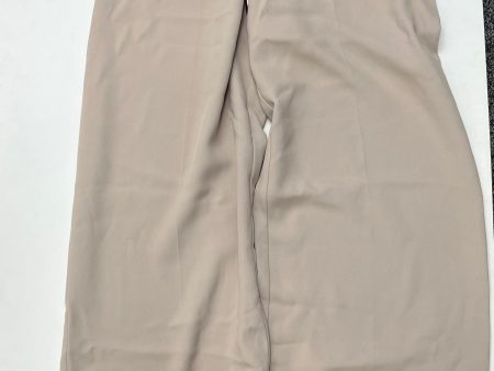 Beige Pants Work dress River Island, Size 12 Online Sale