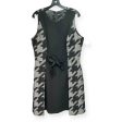 Black & White Dress Designer Carmen Marc Valvo, Size 16 Fashion