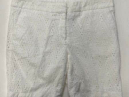 White Pants Ankle Kenar, Size 12 For Cheap