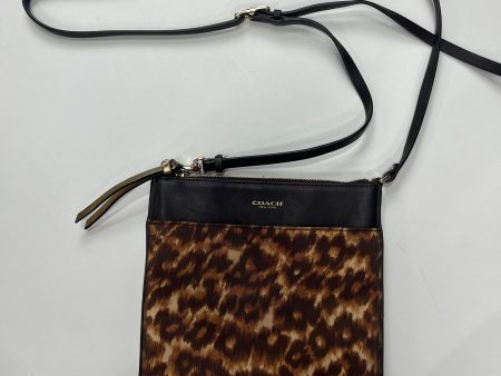 Animal Print Handbag Designer Coach, Size Medium Discount