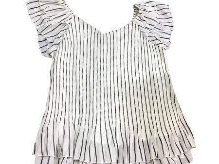 Black & White Top Short Sleeve Milano, Size M Fashion