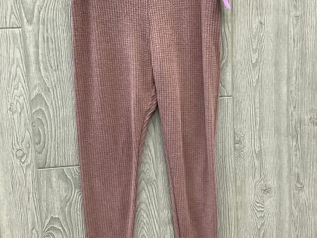 Mauve Pants Lounge Shein, Size 1x Sale