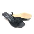 Black Sandals Heels Kitten Nine West, Size 5.5 Sale