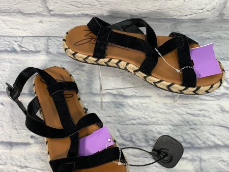 Black & Brown Sandals Flats Clothes Mentor, Size 7.5 Online Sale