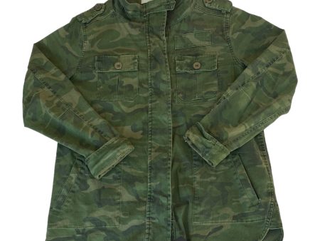 Camouflage Print Jacket Denim Kersh Size L Online