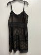 Black & Tan Dress Party Short City Chic, Size 14 Hot on Sale