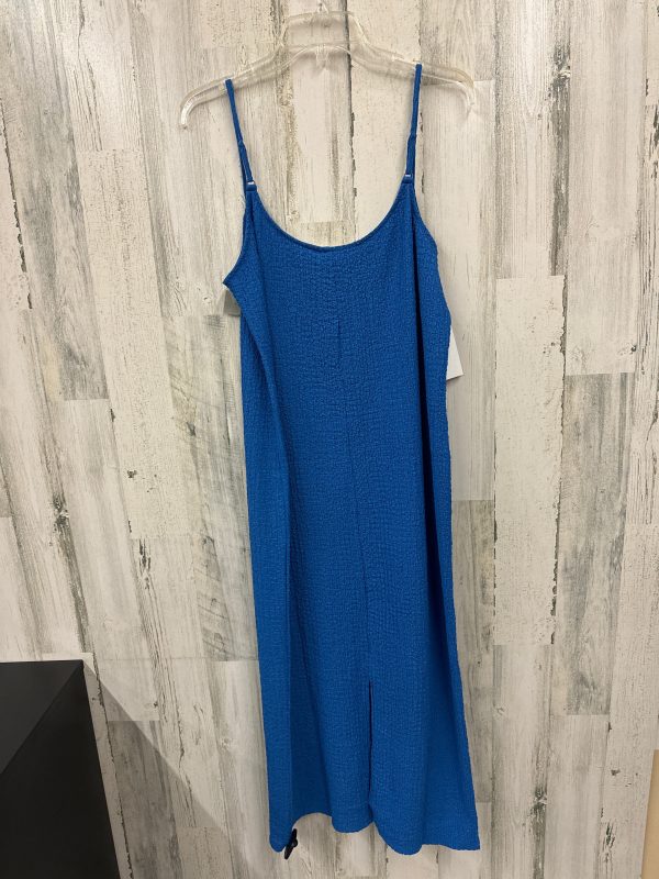 Blue Dress Casual Maxi H&m, Size Xl Online Sale