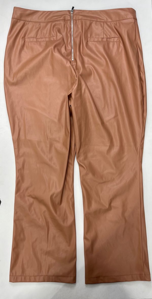 Brown Pants Work dress New York And Co, Size 2x Online now