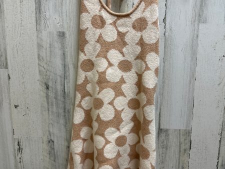 Beige Dress Casual Midi Pink Lily, Size S Online Hot Sale