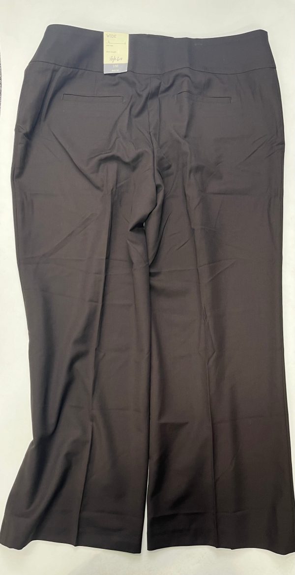 Brown Pants Work dress Style And Company NWT, Size 18 Online