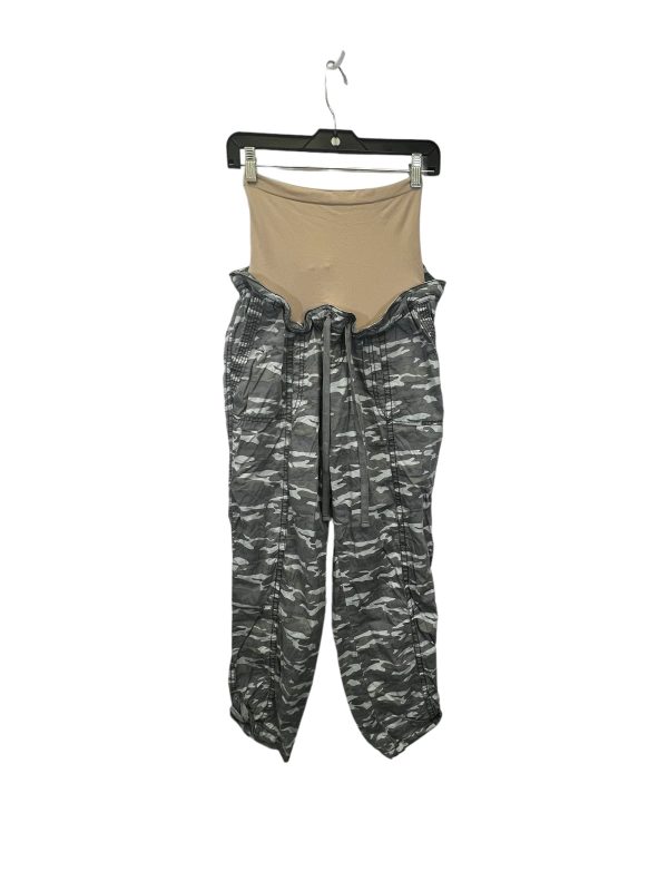 Camouflage Print Pants Cargo & Utility Motherhood, Size Xl Fashion