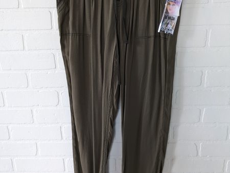 Green Pants Joggers Clothes Mentor, Size 12 Fashion