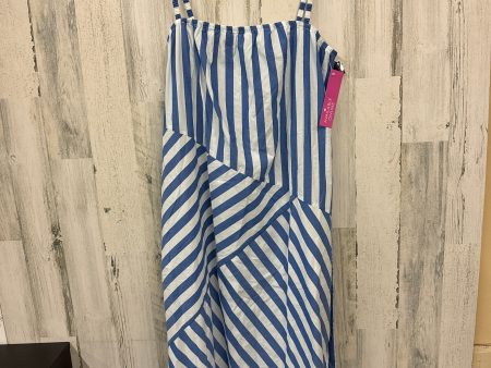 Blue Dress Casual Maxi Gap, Size L For Cheap