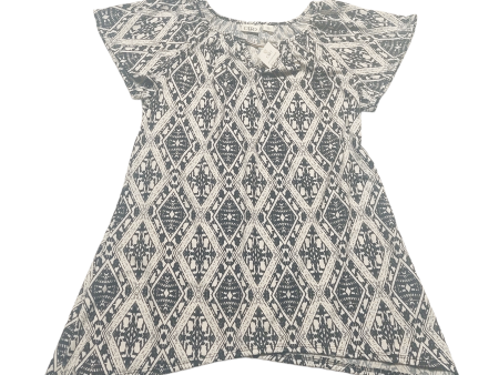 Black & White Top Short Sleeve Cato, Size S For Discount