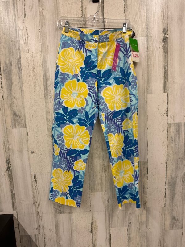 Floral Print Pants Other Lilly Pulitzer, Size 2 on Sale