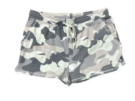 Green & Grey Athletic Shorts Z Supply, Size L Hot on Sale