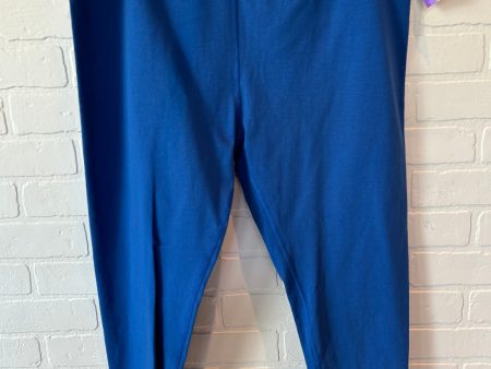 Blue Athletic Leggings Clothes Mentor, Size 22 Cheap